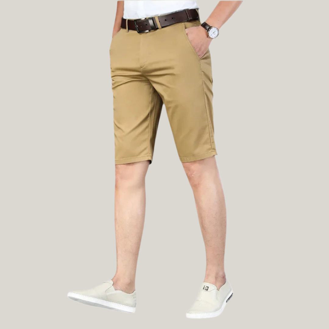 Men's Casual Summer Chino Stretch Shorts – Slim-fit