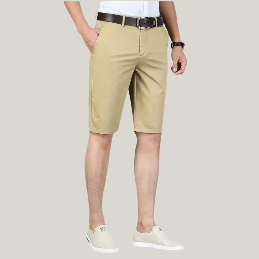Men's Casual Summer Chino Stretch Shorts – Slim-fit