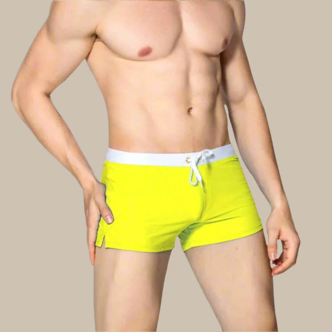 Arthur Swim Shorts | Premium Men's Fitted Swim Shorts with Zippers