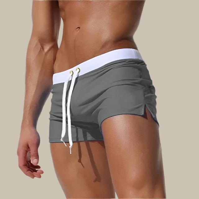 Arthur Swim Shorts | Premium Men's Fitted Swim Shorts with Zippers