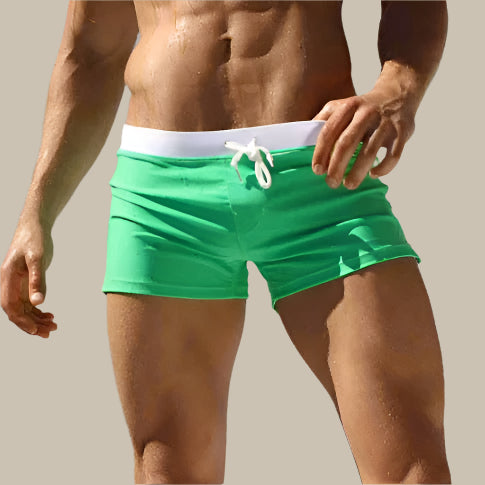 Arthur Swim Shorts | Premium Men's Fitted Swim Shorts with Zippers