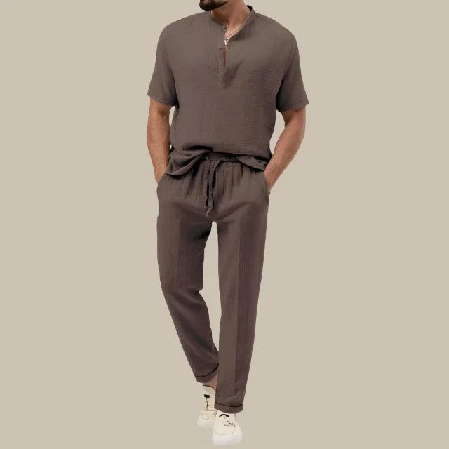 Carnali Summer Set Men | Casual Stylish 2-piece combination set for men for summer