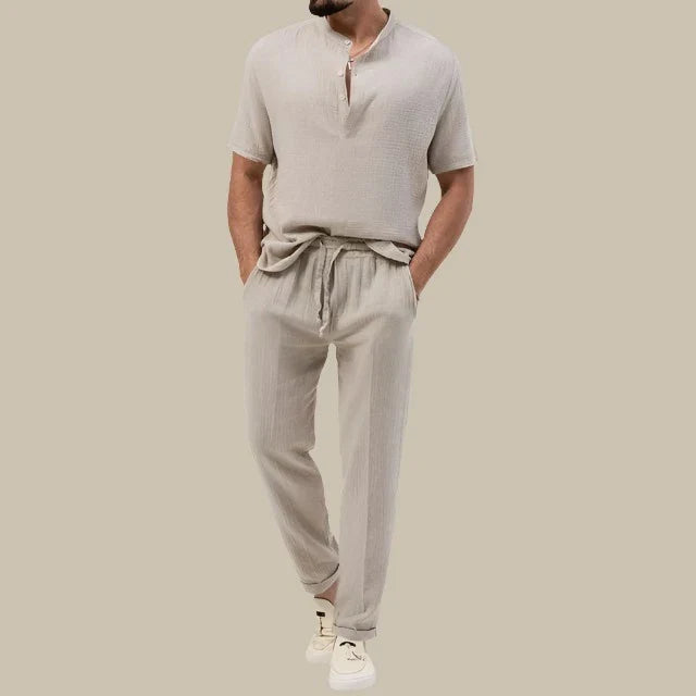 Carnali Summer Set Men | Casual Stylish 2-piece combination set for men for summer