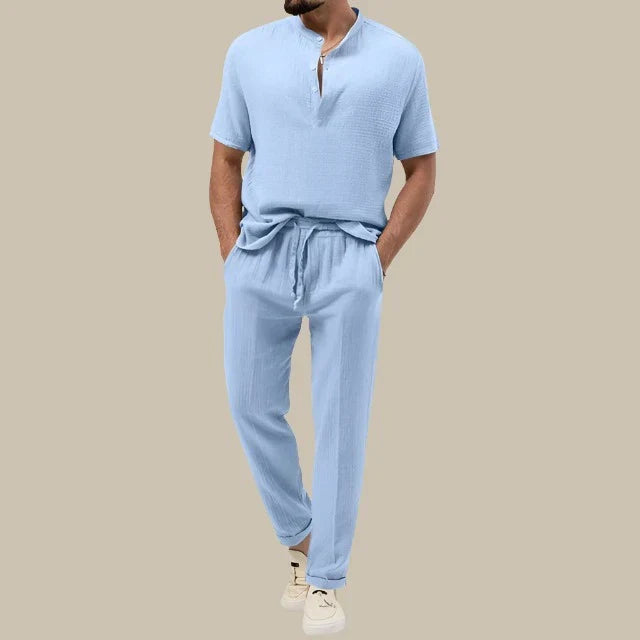 Carnali Summer Set Men | Casual Stylish 2-piece combination set for men for summer