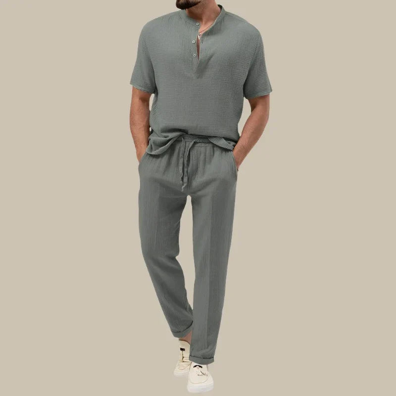 Carnali Summer Set Men | Casual Stylish 2-piece combination set for men for summer