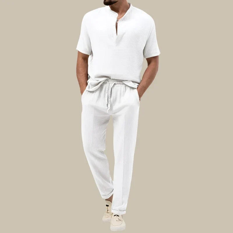 Carnali Summer Set Men | Casual Stylish 2-piece combination set for men for summer