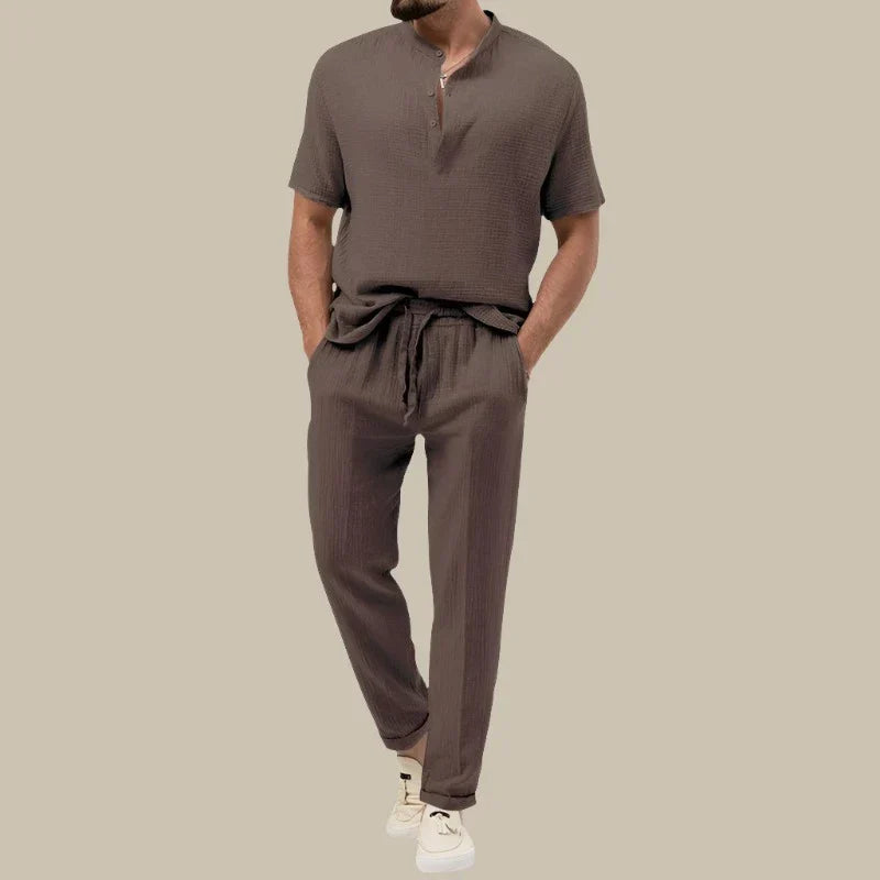 Carnali Summer Set Men | Casual Stylish 2-piece combination set for men for summer