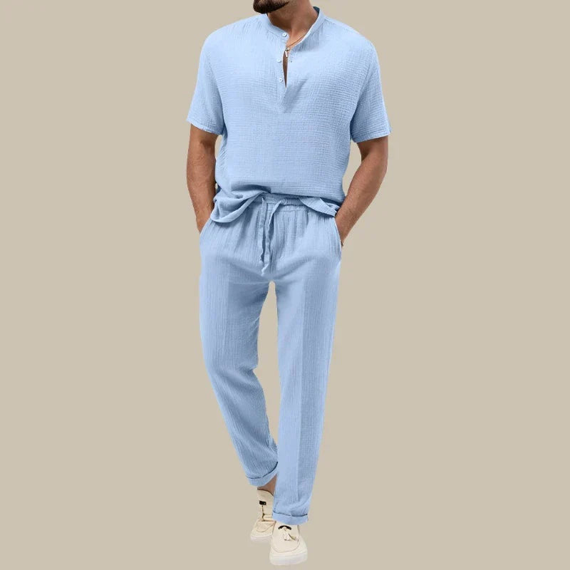 Carnali Summer Set Men | Casual Stylish 2-piece combination set for men for summer