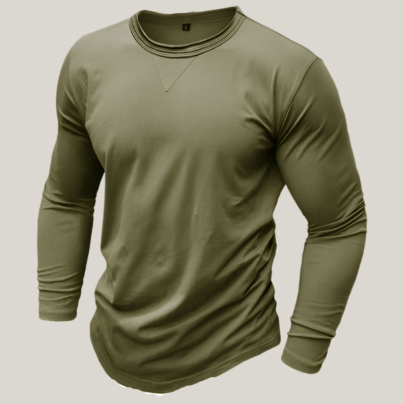Antonio Polo Shirt | Classic Long Sleeve Polo for Business and Casual Wear