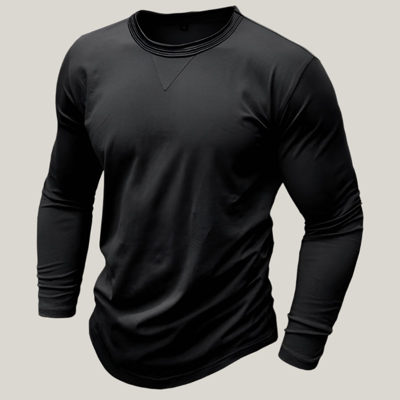 Antonio Polo Shirt | Classic Long Sleeve Polo for Business and Casual Wear