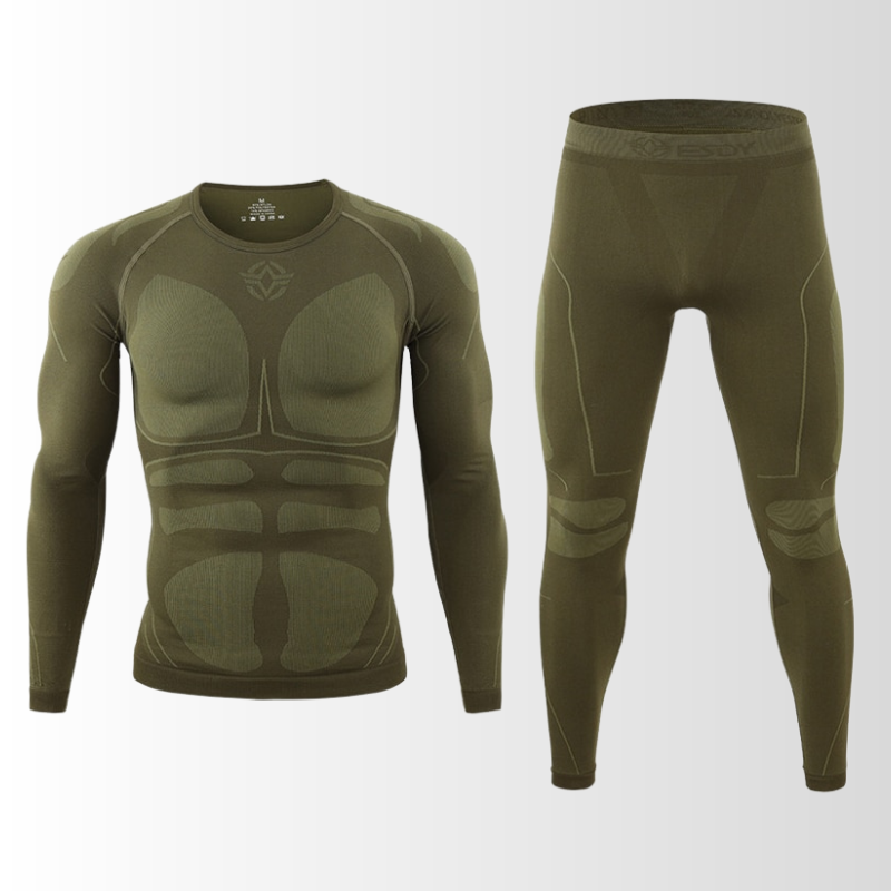 Men’s Thermal Base Layer Set – Insulated Thermals for Cold Weather