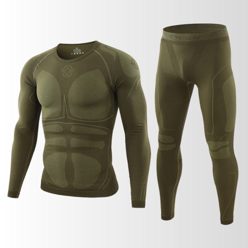 Men’s Thermal Base Layer Set – Insulated Thermals for Cold Weather