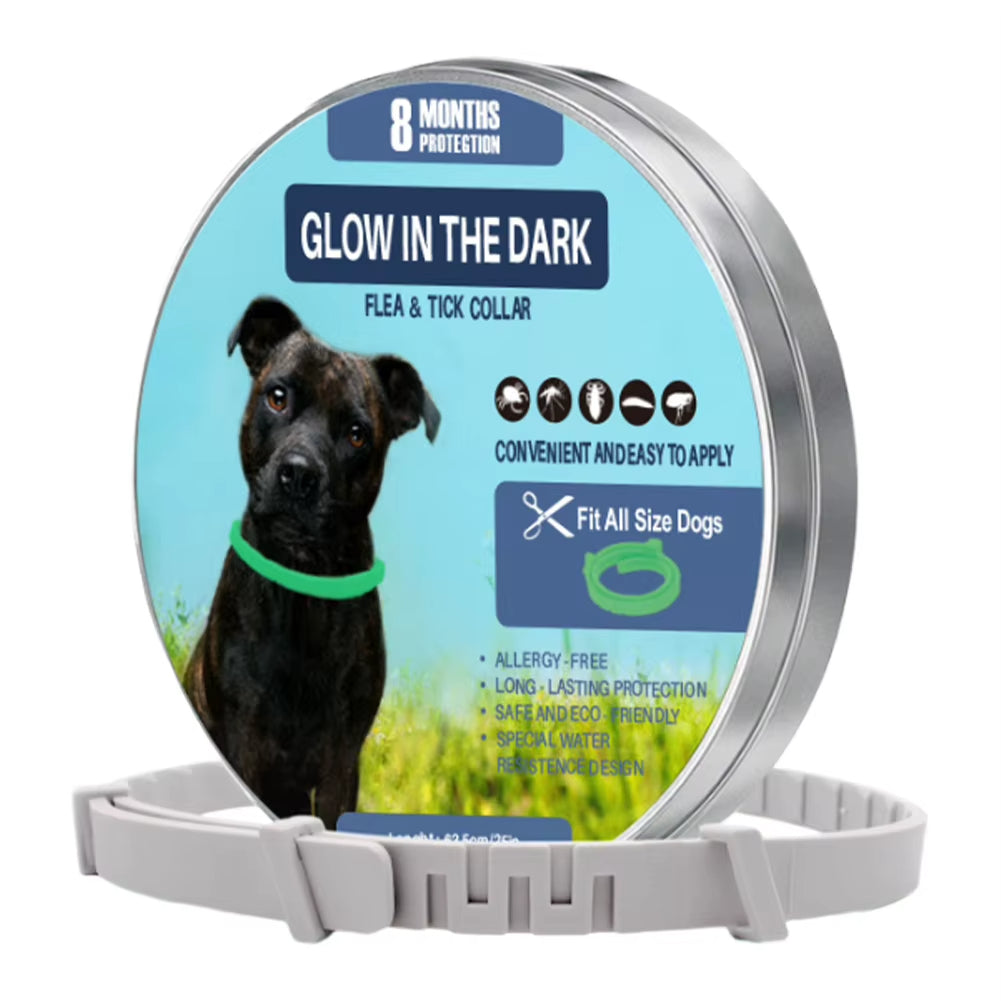 FleaShield Pro – 8-Month Flea & Tick Protection for Dogs and Cats | Long-Lasting Pet Care