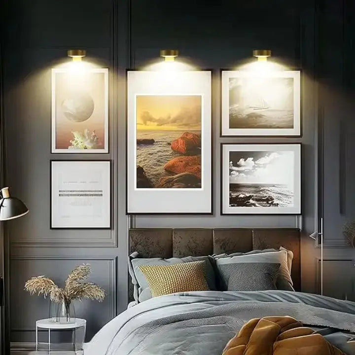 1+1 Gratis: Magnetische LED-Bilderleuchte - Perfekte Beleuchtung für Ihre Kunstwerke