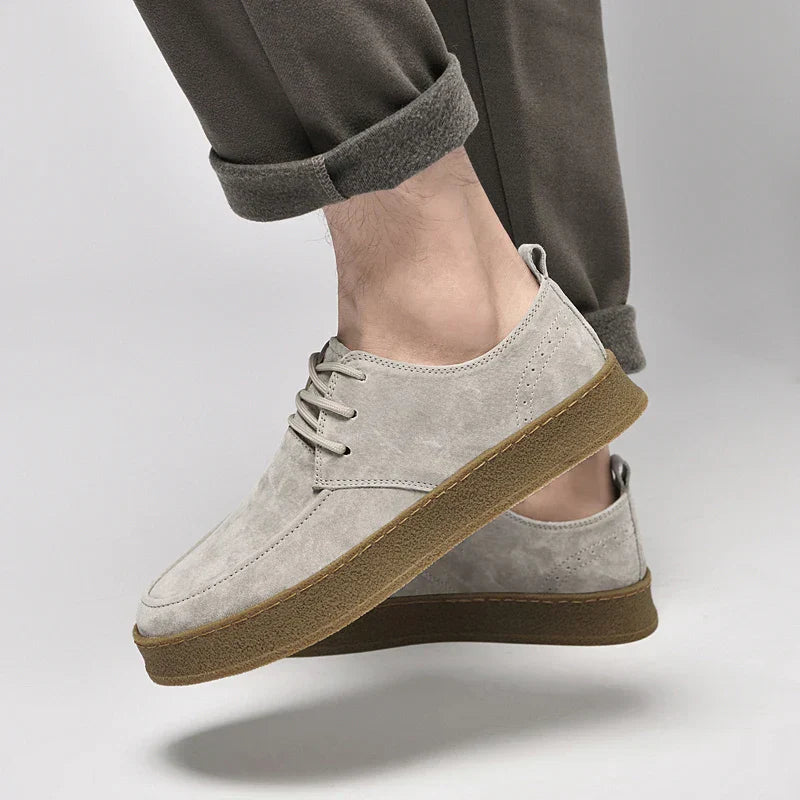 Premium Men's Suede Trainers – Stylish & Comfortable Footwear