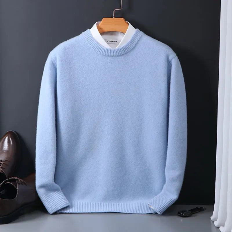 Men's Cashmere Jumper – Luxury Autumn Knitwear for Smart & Casual Looks