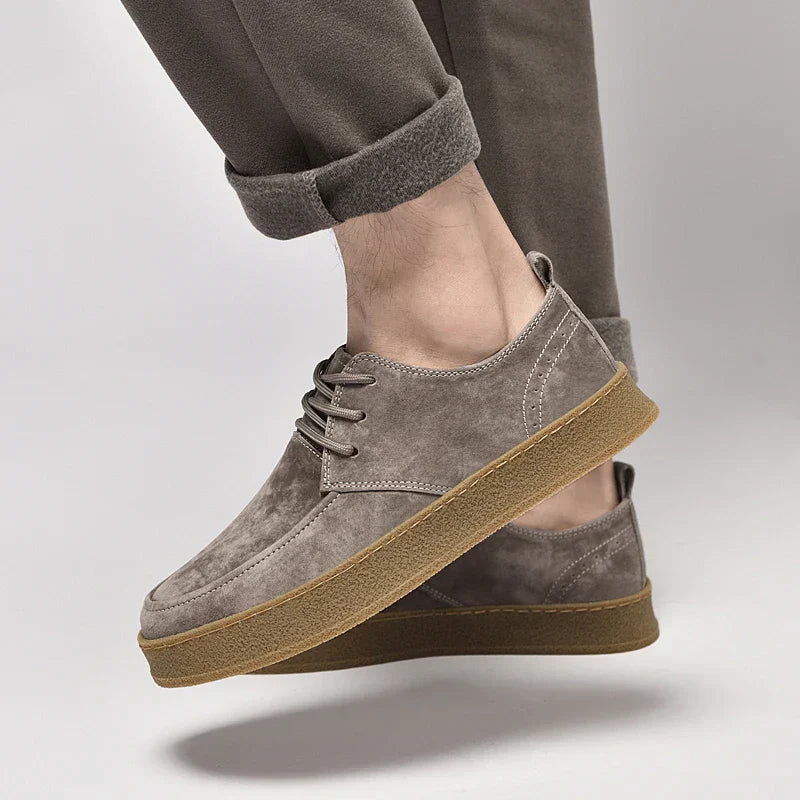 Premium Men's Suede Trainers – Stylish & Comfortable Footwear