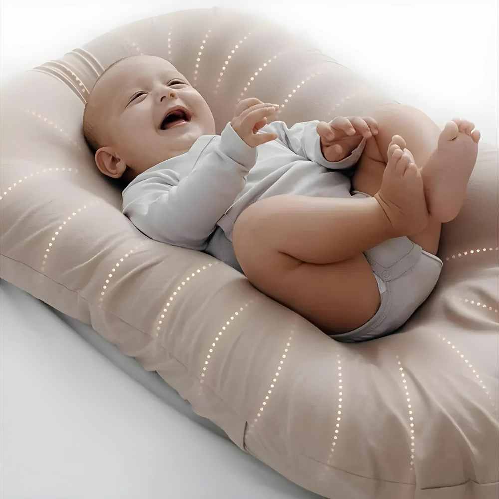 Orthopädisches Babykissen Lio – Optimaler Schlaf & Gesunde Kopfentwicklung