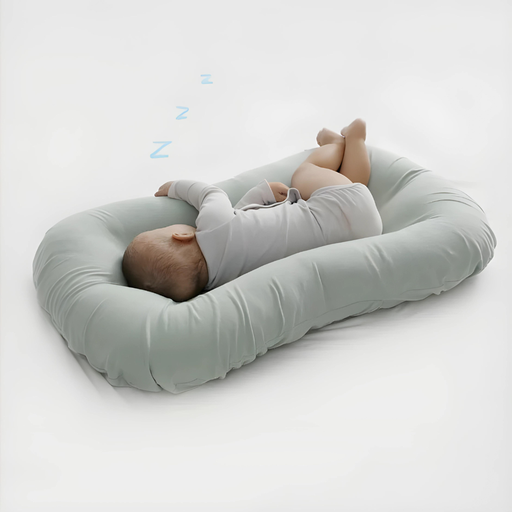 Orthopädisches Babykissen Lio – Optimaler Schlaf & Gesunde Kopfentwicklung