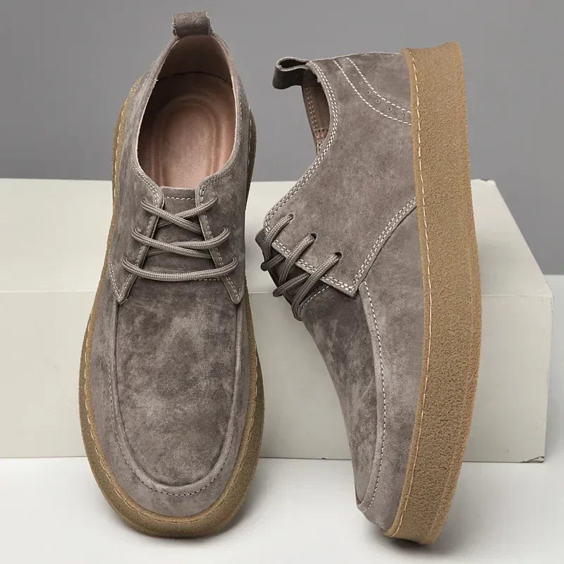 Premium Men's Suede Trainers – Stylish & Comfortable Footwear