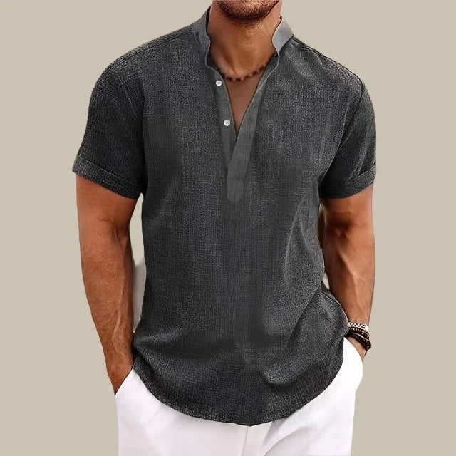 Men's Short Sleeve Shirts - Premium Casual Shirt
