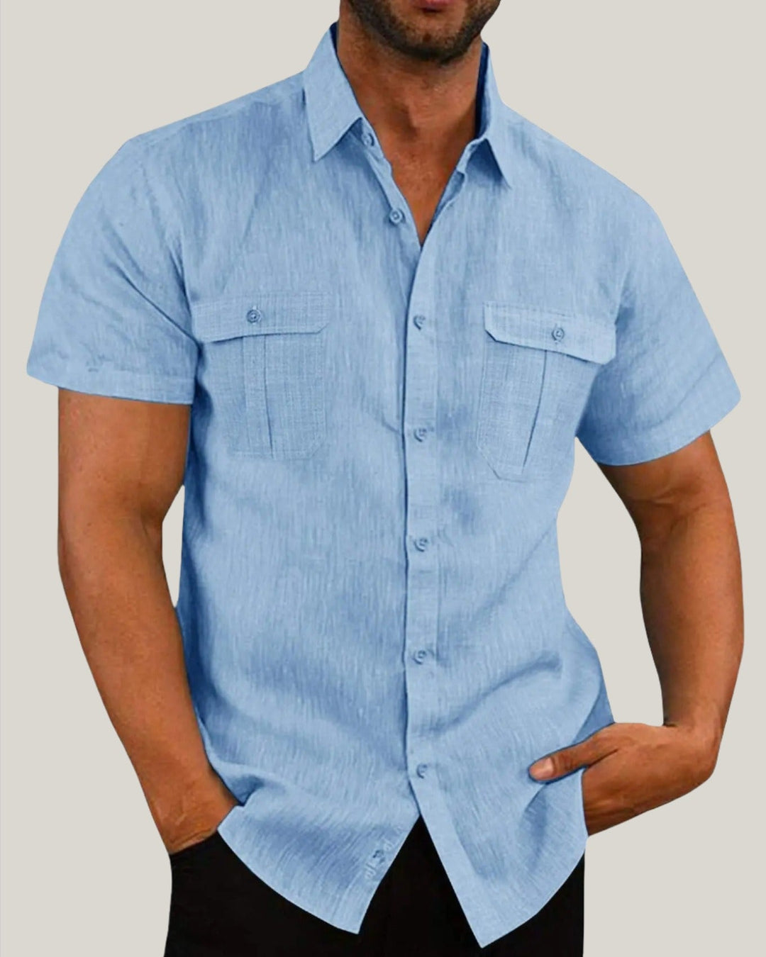 Men's Linen Shorts - Casual Summer Shorts