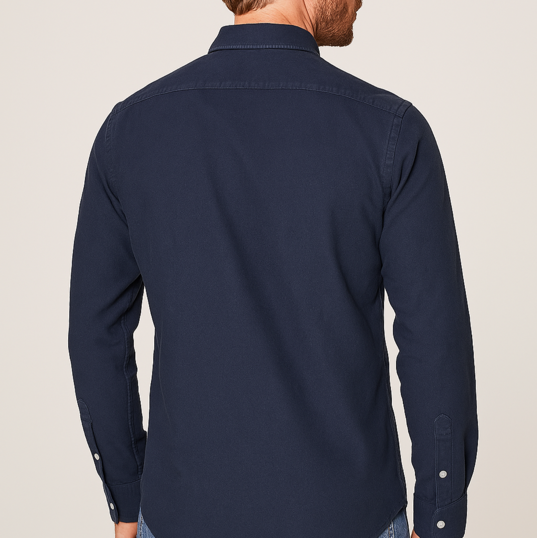 Men's Cotton Oxford Shirt – Classic Button-Down, Breathable Casual Fit