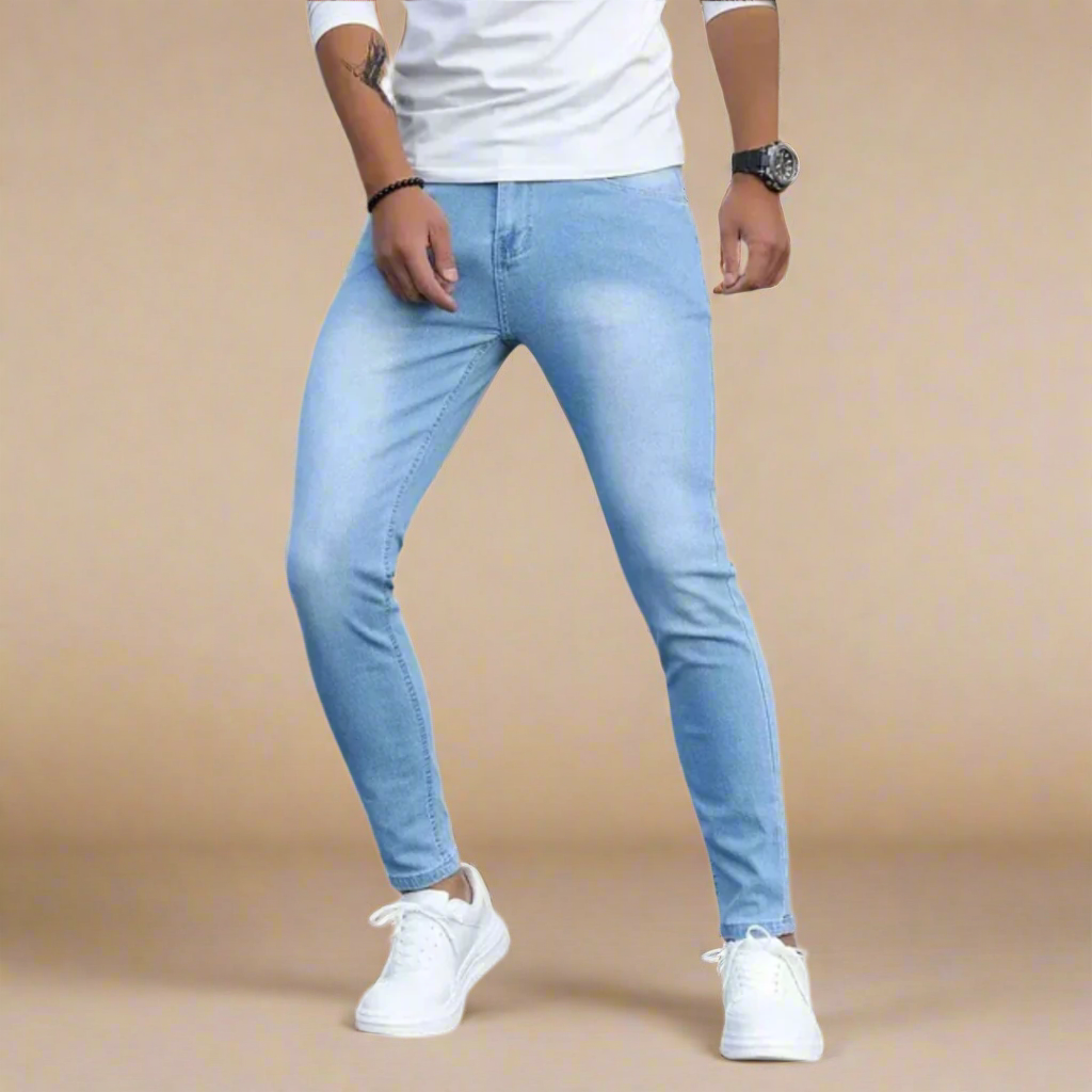 Men's Casual Stretch Slim Fit Jeans