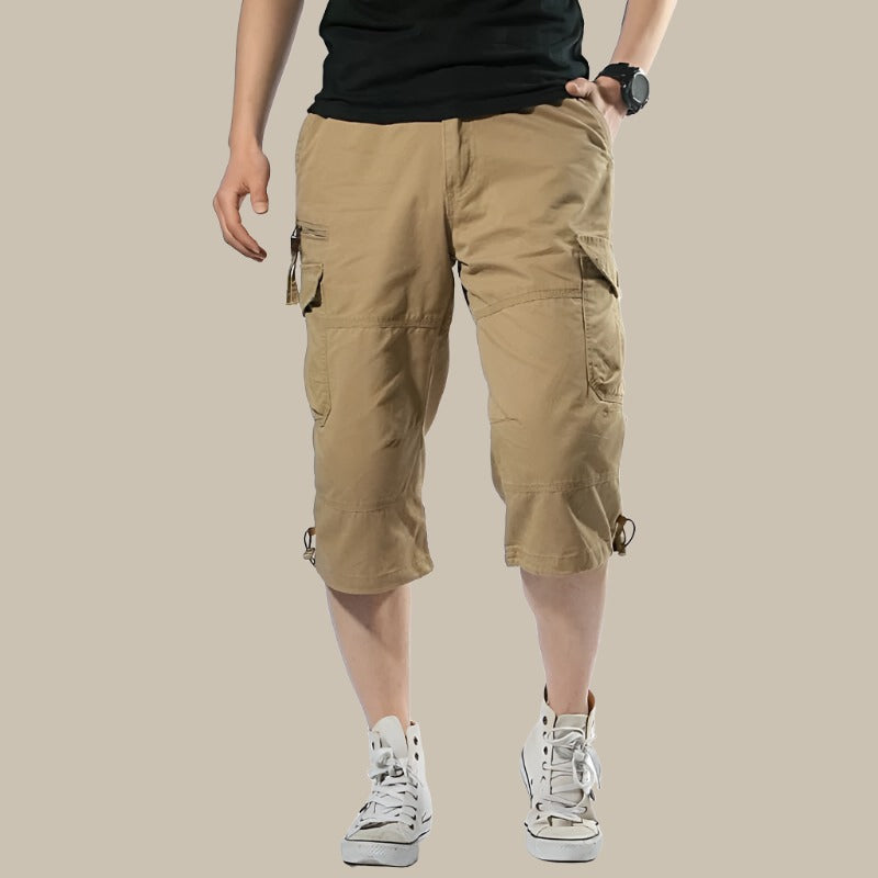 Crafters Cargo 3/4 Shorts | Premium three-quarter-length shorts for men
