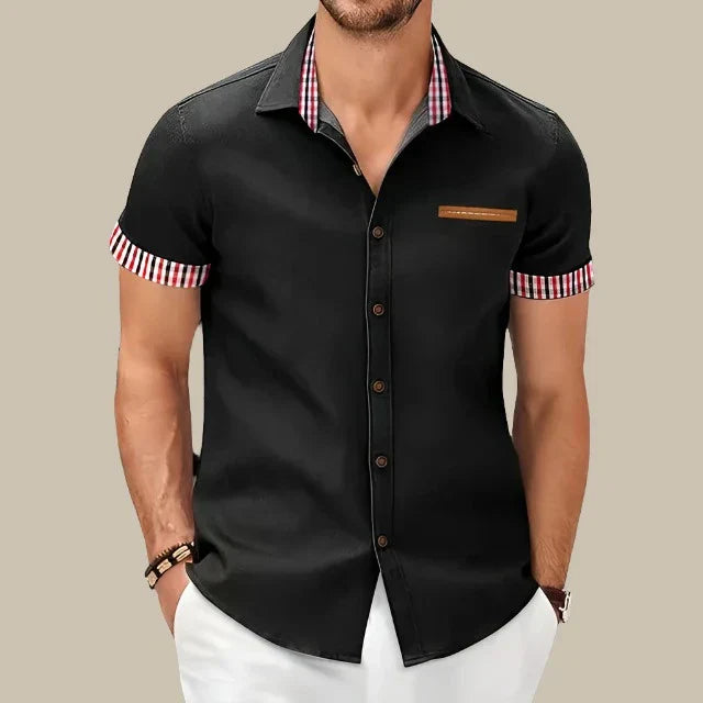 State Arts Blouse | Stylish short-sleeve men's shirt