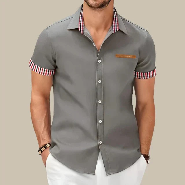 State Arts Blouse | Stylish short-sleeve men's shirt