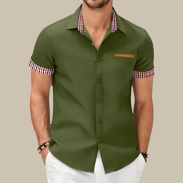 State Arts Blouse | Stylish short-sleeve men's shirt