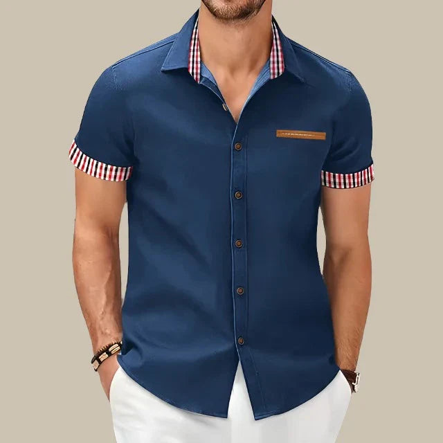 State Arts Blouse | Stylish short-sleeve men's shirt