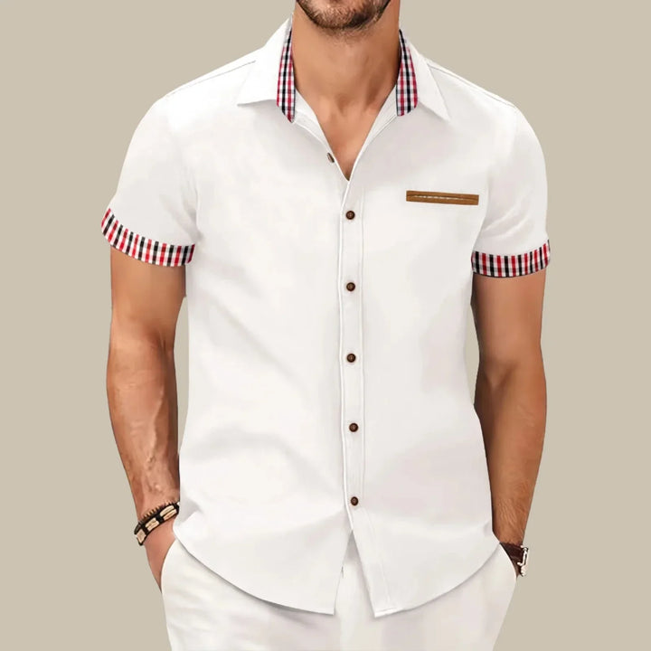 State Arts Blouse | Stylish short-sleeve men's shirt