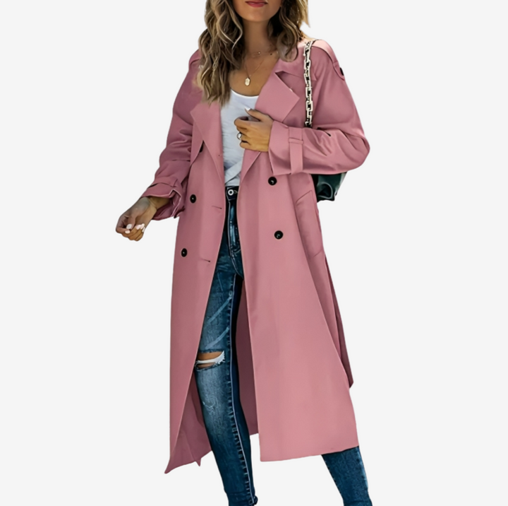 Women's Mid-Season Trench Coat Jacket