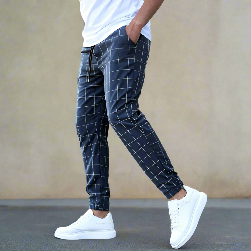 Men's Slim Fit Chinos – Casual Stretch Trousers for Everyday Wear