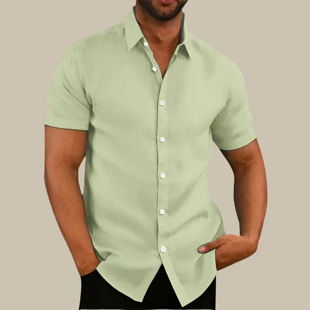 Scalini Shirt | Men's Slim Fit Casual Short Sleeve Shirt