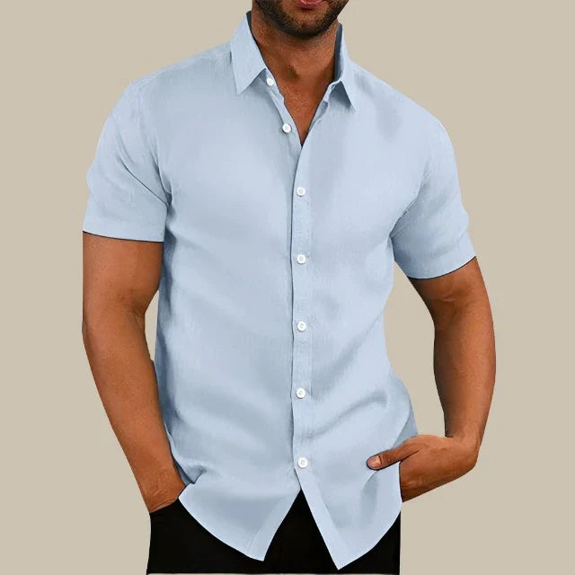 Scalini Shirt | Men's Slim Fit Casual Short Sleeve Shirt