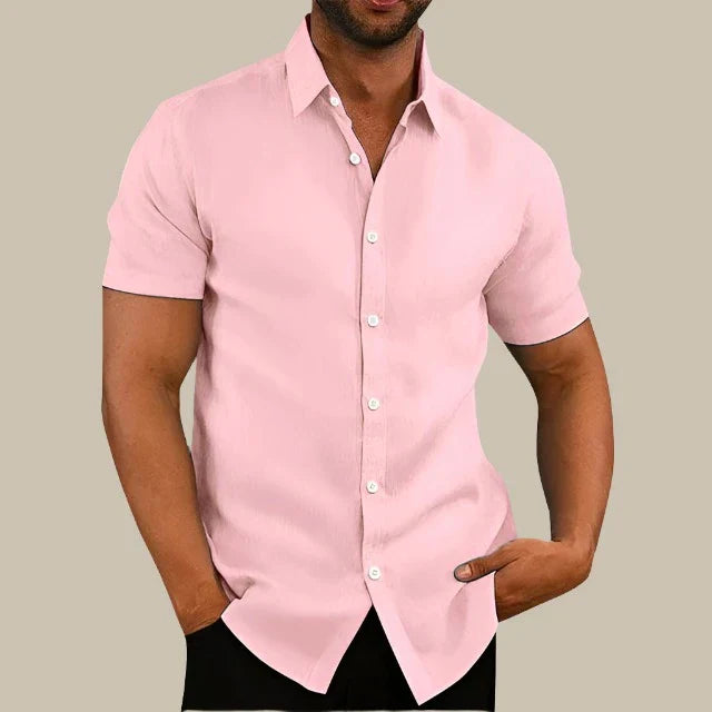 Scalini Shirt | Men's Slim Fit Casual Short Sleeve Shirt