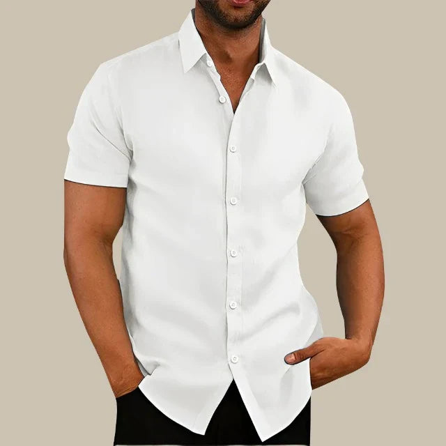Scalini Shirt | Men's Slim Fit Casual Short Sleeve Shirt