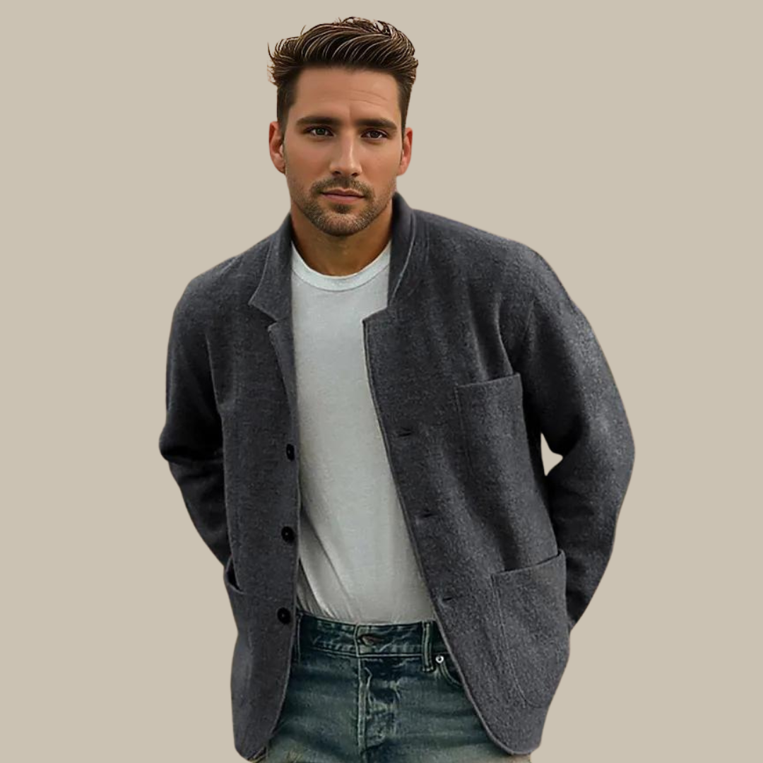 Men's Cardigan - Stylish Vest with Buttons for Summer