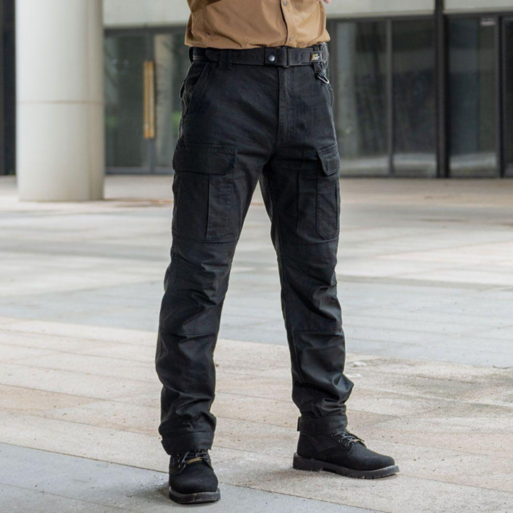 Thermal Cargo Trousers for Men – Waterproof Outdoor Hiking Pants for Cold Weather
