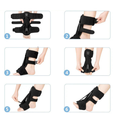 ReliefFlex | Premium Nachtspalk voor Plantaire Fasciitis – Verlicht Pijn, Verbeter Slaap | Duitse Vertaling: ReliefFlex | Premium Nachtschiene bei Plantarfasziitis – Lindert Schmerzen, Verbessert den Schlaf