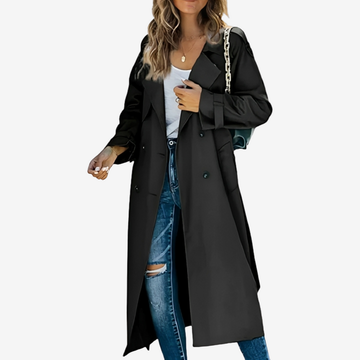 Women's Mid-Season Trench Coat Jacket