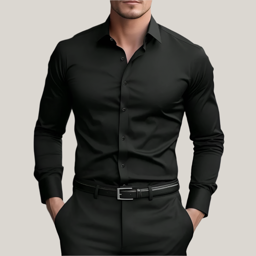 Alessandro Business Shirt | Elegant Slim Fit Shirt with Stretch for Men