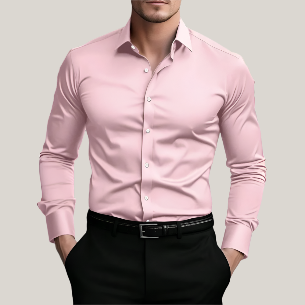 Alessandro Business Shirt | Elegant Slim Fit Shirt with Stretch for Men