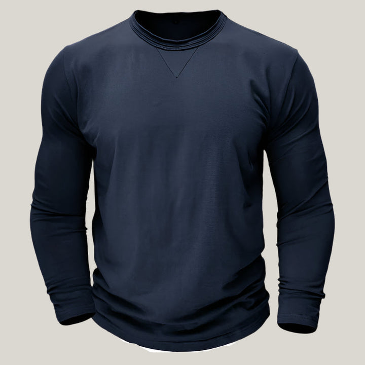 Antonio Polo Shirt | Classic Long Sleeve Polo for Business and Casual Wear