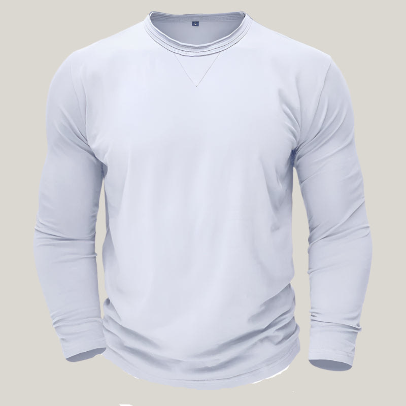 Antonio Polo Shirt | Classic Long Sleeve Polo for Business and Casual Wear