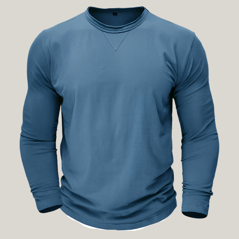 Antonio Polo Shirt | Classic Long Sleeve Polo for Business and Casual Wear