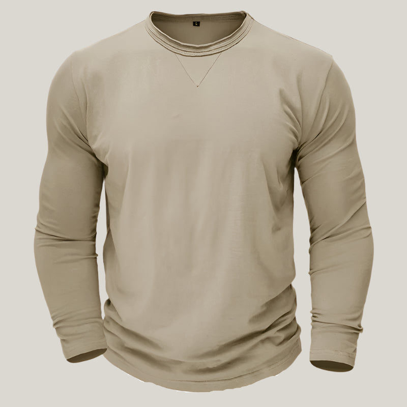 Antonio Polo Shirt | Classic Long Sleeve Polo for Business and Casual Wear